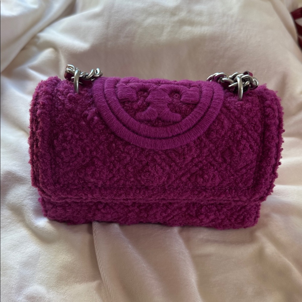 Tory Burch Vibrant Pink Crossbody Bag - Picture 4 of 12